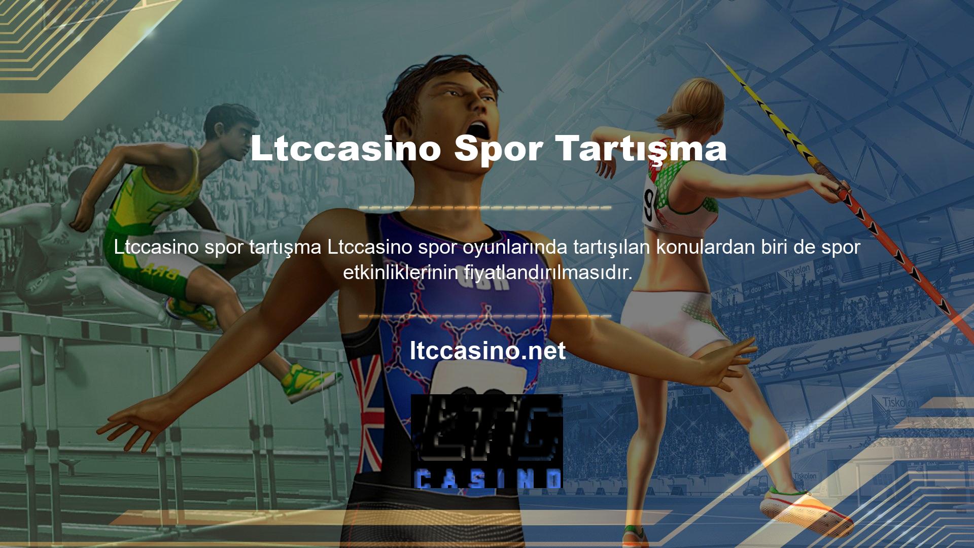 Futbol, ​​basketbol ve voleybol da dahil olmak üzere bahis yapılabilecek geniş yelpazedeki sporlar, Ltccasino hoş geldin bonusları sitesindeki kullanıcıların çoğunluğuna şüphesiz keyif verecektir